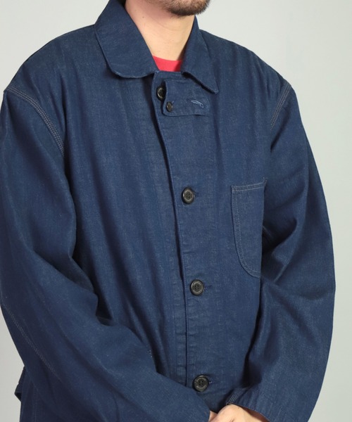 OMNIGOD（オムニゴッド）の「[OMNIGOD mens / オムニゴッド] 10ozデニム オーバーペインターコート（その他アウター・メンズ・ワンウォッシュ・2/3）」の10枚目の写真