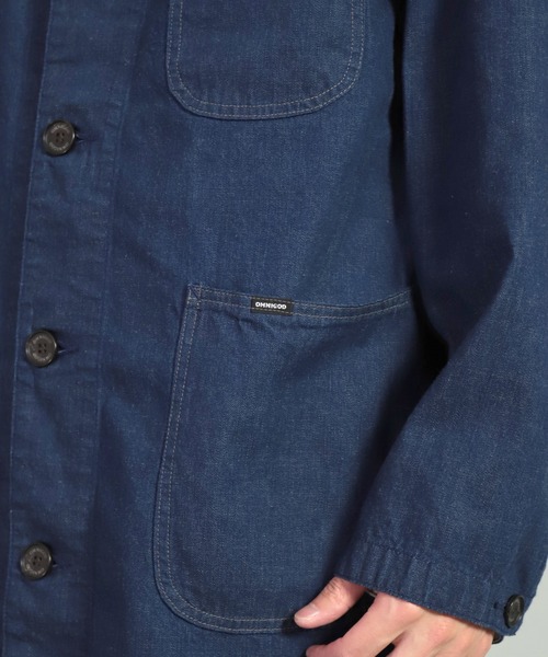 OMNIGOD（オムニゴッド）の「[OMNIGOD mens / オムニゴッド] 10ozデニム オーバーペインターコート（その他アウター・メンズ・ワンウォッシュ・2/3）」の14枚目の写真