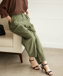 SLOBE IENA | ピーチツイルペグトップパンツ【洗濯機使用可能】(その他パンツ)