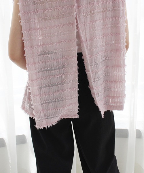 MODE ROBE（モードローブ）の「ストレートワイドパンツ（その他パンツ・レディース・ブラック/ベージュ/アイボリー・FREE）」の15枚目の写真