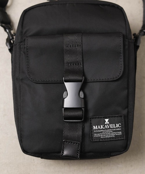 MAKAVELIC（マキャベリック）の「《MAKAVELIC》VERTICAL SHOULDER BAG（ショルダーバッグ・メンズ・ブラック・FREE）」の7枚目の写真