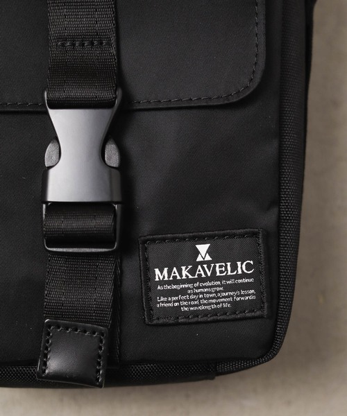 MAKAVELIC（マキャベリック）の「《MAKAVELIC》VERTICAL SHOULDER BAG（ショルダーバッグ・メンズ・ブラック・FREE）」の8枚目の写真