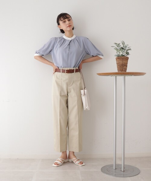 SHOO・LA・RUE(シューラルー)の「◆スムースベルト(ベルト・レディース・ダークブラウン/キャメル/ブラック・00)」の10枚目の写真