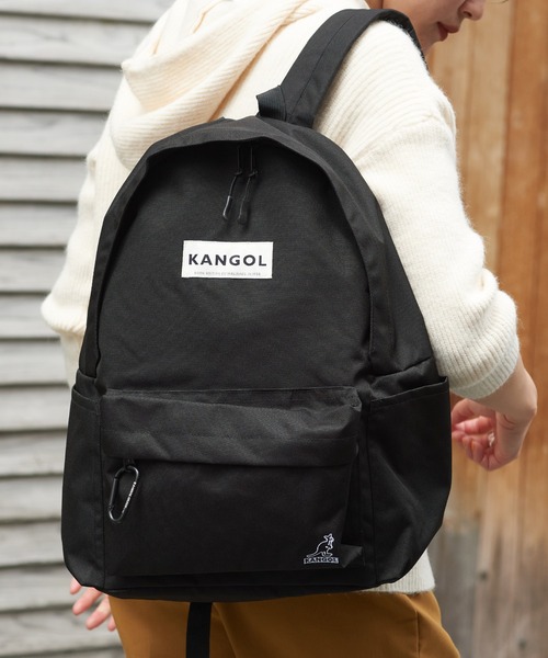 KANGOL（カンゴール）の「【KANGOL】定番デイパック　KGSA-BG00195（バックパック/リュック・メンズ・ブラック/ベージュ/グレー・FREE）」の8枚目の写真