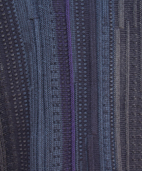 GLOSTER（グロスター）の「【GLOSTER/グロスター】ジオメトリック柄 クージーニット COOGI 3D レトロ（ニット/セーター・メンズ・ホワイト系その他/ブラック系その他/ブルー系その他・S/M/L）」の18枚目の写真