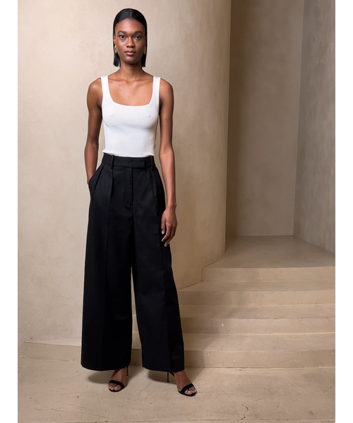 Banana Republic(バナナリパブリック)の「ウルトラワイド チノパンツ(チノパンツ・レディース・ベージュ/その他・2/4/6/00)」の18枚目の写真