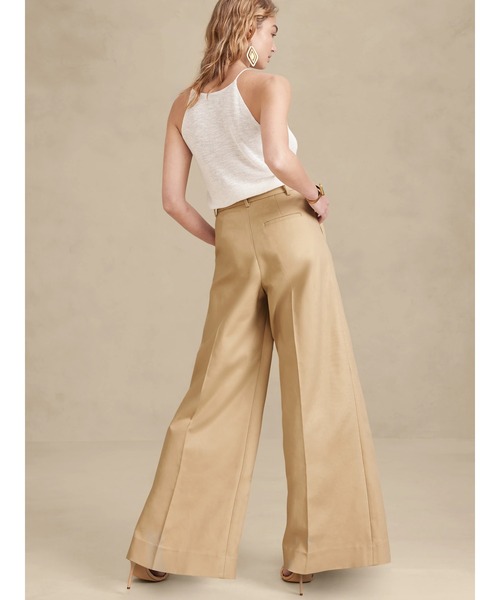 Banana Republic(バナナリパブリック)の「ウルトラワイド チノパンツ(チノパンツ・レディース・ベージュ/その他・2/4/6/00)」の8枚目の写真