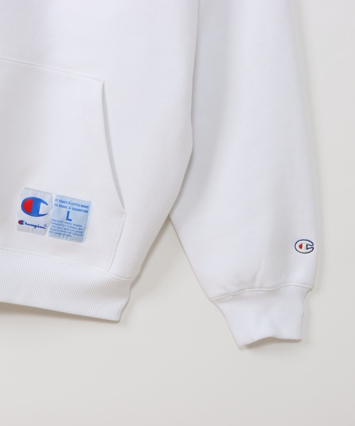 Champion(チャンピオン)の「【Champion/チャンピオン】メンズ アクションスタイル フーデッドスウェットシャツ(パーカー・メンズ・レッド/ブラック/ネイビー/グレー/ホワイト・X-LARGE/LARGE/MEDIUM/SMALL)」の20枚目の写真