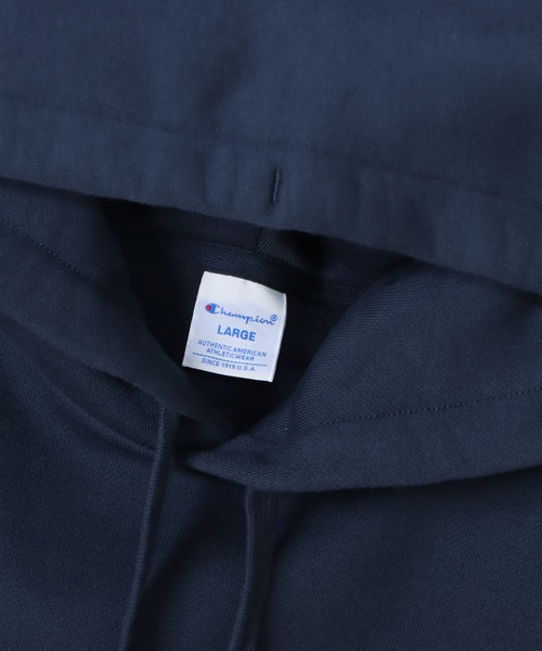 Champion(チャンピオン)の「【Champion/チャンピオン】メンズ アクションスタイル フーデッドスウェットシャツ(パーカー・メンズ・レッド/ブラック/ネイビー/グレー/ホワイト・X-LARGE/LARGE/MEDIUM/SMALL)」の8枚目の写真