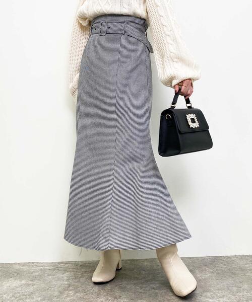 INGNI（イング）の「共ベルト付／マーメイドスカート（スカート・レディース・その他1/その他11/ブラウン系その他2・FREE）」の3枚目の写真