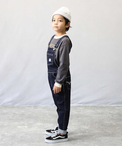 セール】【EDWIN】デニムオーバーオール（サロペット/オーバーオール