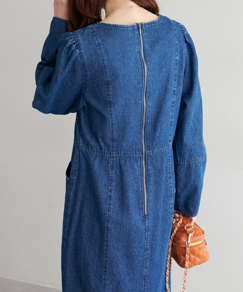 DISCOAT（ディスコート）の「パネル切替ワンピース（ワンピース）」 - WEAR