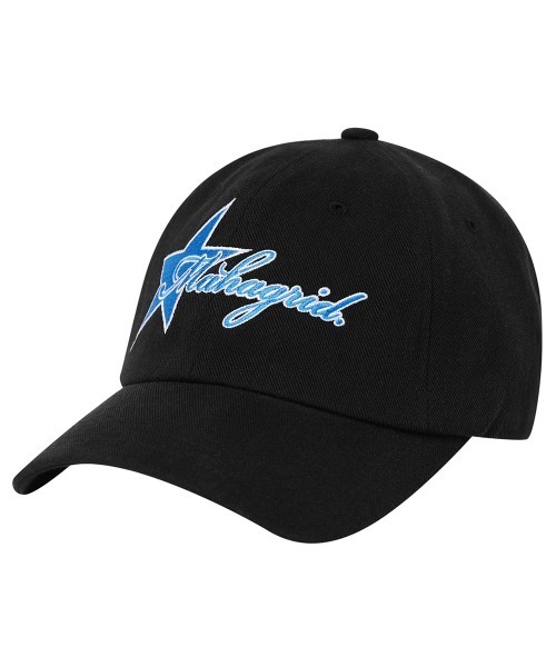 MAHAGRID（マハグリッド）の「『mahagrid/マハグリッド』STAR LOGO BALL CAP/スターロゴデザイン ボールキャップ（キャップ・レディース・ブラック/ネイビー/アイボリー・FREE）」の2枚目の写真