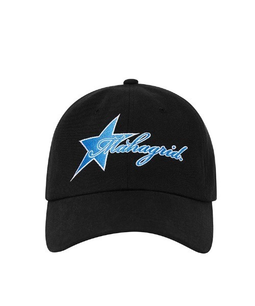MAHAGRID（マハグリッド）の「『mahagrid/マハグリッド』STAR LOGO BALL CAP/スターロゴデザイン ボールキャップ（キャップ・レディース・ブラック/ネイビー/アイボリー・FREE）」の8枚目の写真