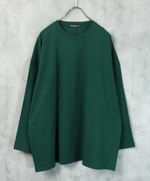 SHI-JYOMAN（シジョマン）の「【USコットン100％】 ビッグシルエット無地9分袖Tシャツ（Tシャツ/カットソー）」