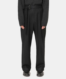 marka | marka / マーカ：BELTED PANTS - 2/48 wool flannel -：M22D-06PT01C[COR](スラックス)
