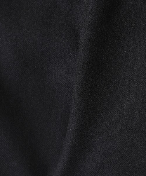 marka（マーカ）の「marka / マーカ：BELTED PANTS - 2/48 wool flannel -：M22D-06PT01C[COR]（スラックス・メンズ・ブラック・1/2/3）」の11枚目の写真