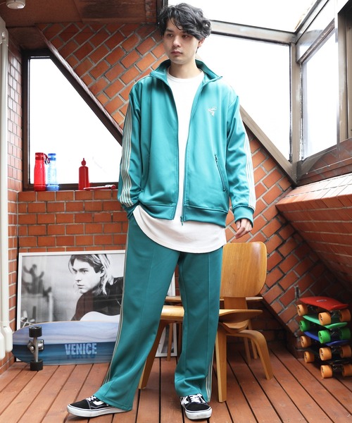 8(eight)(エイト)の「サイドラインジャージ(スウェットパンツ・メンズ・グリーン/ブルー/ワイン/ブラック・LARGE/MEDIUM)」の18枚目の写真