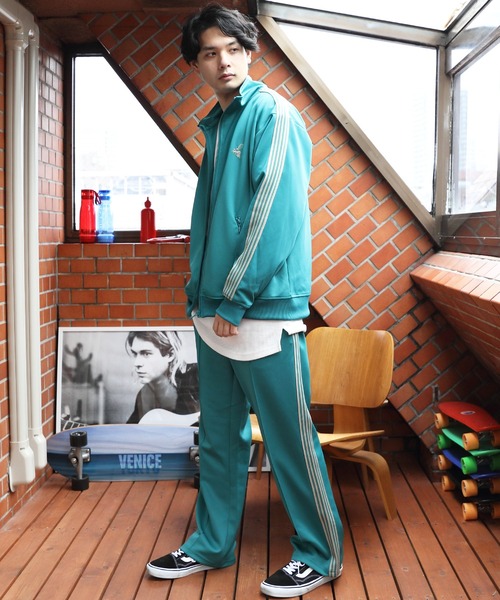 8(eight)(エイト)の「サイドラインジャージ(スウェットパンツ・メンズ・グリーン/ブルー/ワイン/ブラック・LARGE/MEDIUM)」の19枚目の写真