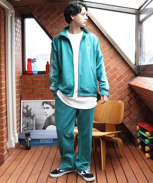 8(eight)(エイト)の「サイドラインジャージ(スウェットパンツ・メンズ・グリーン/ブルー/ワイン/ブラック・LARGE/MEDIUM)」の20枚目の写真