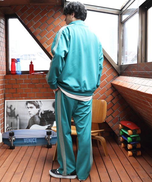 8(eight)(エイト)の「サイドラインジャージ(スウェットパンツ・メンズ・グリーン/ブルー/ワイン/ブラック・LARGE/MEDIUM)」の21枚目の写真