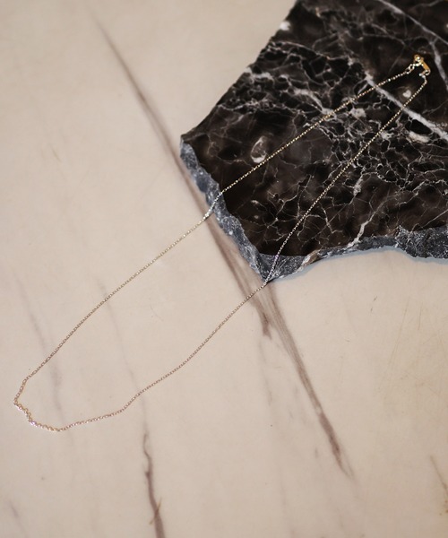 MEMENTISM(メメントイズム)の「SILVER925 CHAIN NECKLACE シルバーチェーンネックレス(ネックレス・メンズ・シルバー・FREE)」の1枚目の写真