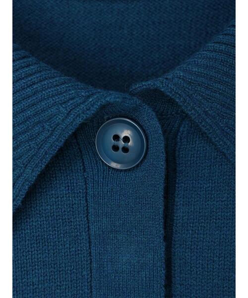 Green Parks(グリーンパークス)の「もちっと衿つきニットプルオーバー(ニット/セーター・レディース・アイボリー/ブラック/ブルー・FREE)」の18枚目の写真