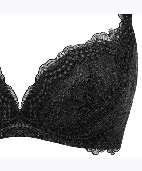 TRIUMPH（トリンプ）の「天使のブラ スリムライン552 ノンワイヤーブラジャー【Cカップ】TR552 P（ブラジャー・レディース・ブラック/ラベンダー・C70/C75/B75/C65/B70/C80）」の4枚目の写真