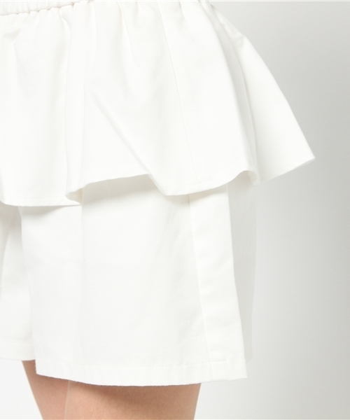 WEGO（ウィゴー）の「WEGO/ペプラムショートパンツ（その他パンツ・レディース・オフホワイト/ブラック/インディゴブルー/その他1・FREE）」の14枚目の写真