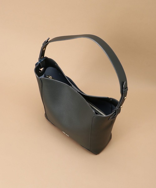 Samantha Thavasa（サマンサタバサ）の「パスケース付き ワンショルダーバッグ（ショルダーバッグ・レディース・キャメル/ダークグレー/ブラック・FREE）」の6枚目の写真