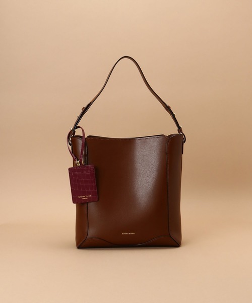 Samantha Thavasa（サマンサタバサ）の「パスケース付き ワンショルダーバッグ（ショルダーバッグ・レディース・キャメル/ダークグレー/ブラック・FREE）」の14枚目の写真