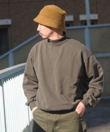 AVIREX | 【WEB&DEPOT限定】PIGMENT MOCK NECK SWEAT / ピグメント モックネック スウェット / AVIREX /アヴィレックス(スウェット)