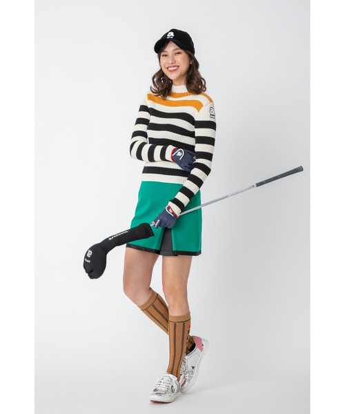 アルチビオ ゴルフスカート ネイビー サイズ：40 ARCHIVIO アルチビオ