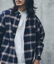 URBAN RESEARCH Sonny Label | チェックネルボタンダウンシャツ(シャツ/ブラウス)