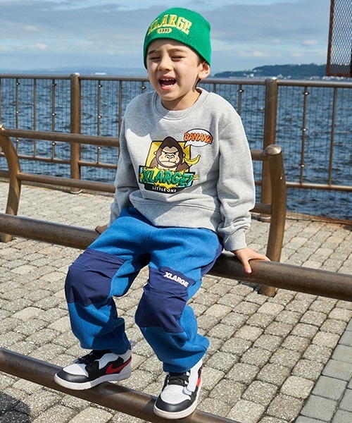 新品 XLARGE セトア ファニゴリ XLARGE KIDS（エクストララージ キッズ） トレーナー ファニーゴリラ