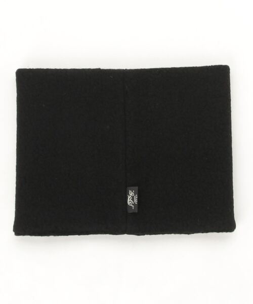 GOLD（ゴールド）の「GOLD / ゴールド：SUPER 140'S WOOL FLEECE NECK WARMER：22B-GL02711[MUS]（ネックウォーマー/スヌード・メンズ・ブラック・FREE）」の2枚目の写真