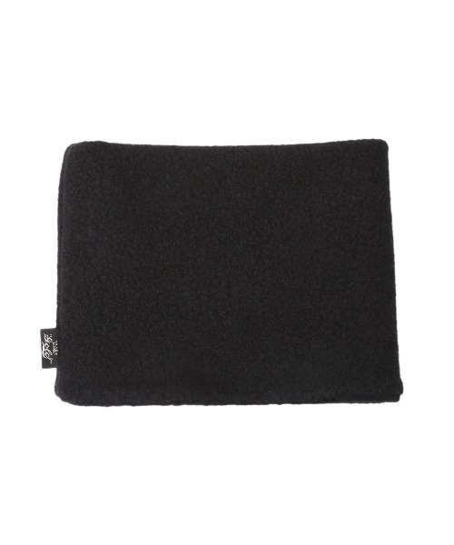GOLD（ゴールド）の「GOLD / ゴールド：SUPER 140'S WOOL FLEECE NECK WARMER：22B-GL02711[MUS]（ネックウォーマー/スヌード・メンズ・ブラック・FREE）」の4枚目の写真