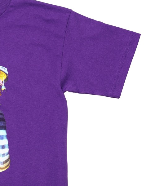 BAIT(ベイト)の「BAIT × BEETLEJUICE TRIPLE BTJ TEE 227-BTJ-TEE-002(Tシャツ/カットソー・メンズ・パープル・LARGE/X-LARGE/MEDIUM/XX-LARGE)」の7枚目の写真