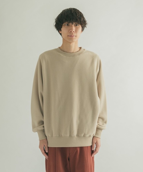 FORK&SPOON（フォークアンドスプーン）の「FORK&SPOON　フリースプルオーバー（Tシャツ/カットソー・メンズ・チャコールグレー/ベージュ・5/4）」の21枚目の写真