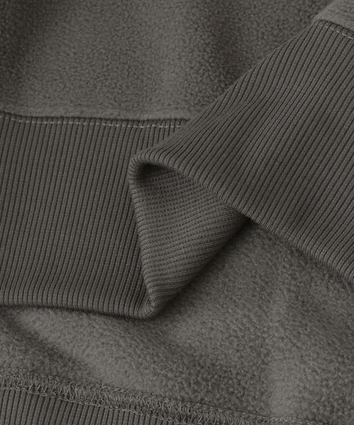 FORK&SPOON（フォークアンドスプーン）の「FORK&SPOON　フリースプルオーバー（Tシャツ/カットソー・メンズ・チャコールグレー/ベージュ・5/4）」の18枚目の写真