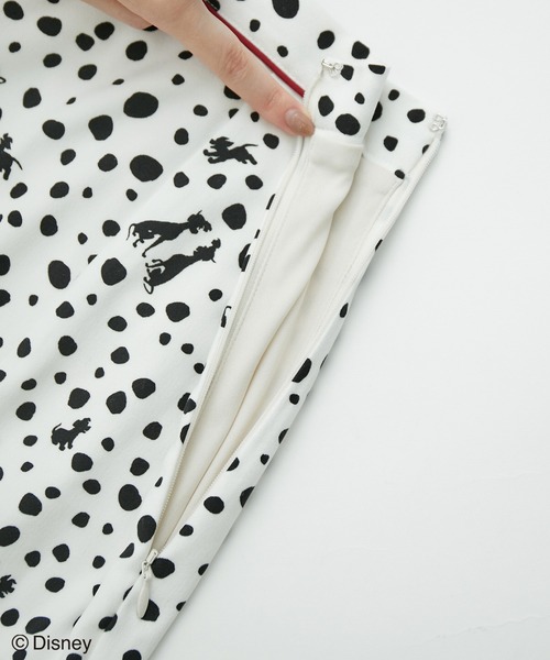 Disney（ディズニー）の「【101匹わんちゃん】リンクコーデ/ダルメシアン柄スカート（スカート・レディース・ホワイト・38）」の10枚目の写真