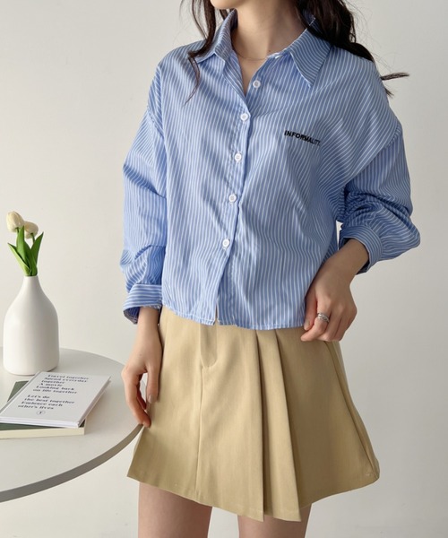 【取引中】ストライプ♡パステル♡フェイクシャツ♡スカート♡ スカート ストライプタックスカート : ZOZOTOWN Yahoo!店 - 通販