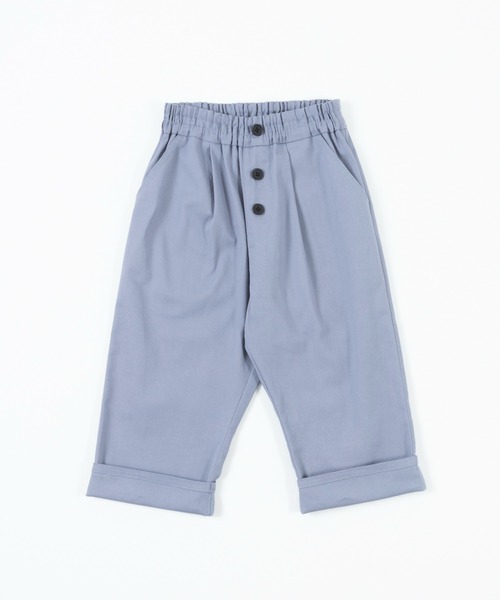 trois lapins kp(トロワラパンケーピー)の「ストレッチツイル8分丈パンツ(120~160)(その他パンツ・キッズ・マスタード/ブルー・120cm/130cm/140cm/150cm/160cm)」の17枚目の写真
