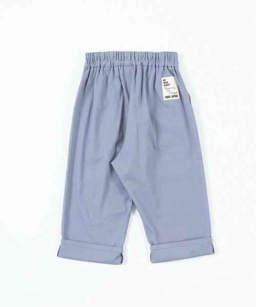 trois lapins kp(トロワラパンケーピー)の「ストレッチツイル8分丈パンツ(120~160)(その他パンツ・キッズ・マスタード/ブルー・120cm/130cm/140cm/150cm/160cm)」の19枚目の写真