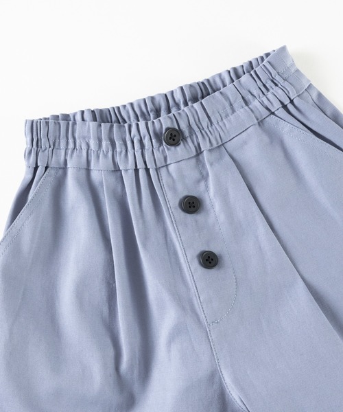 trois lapins kp(トロワラパンケーピー)の「ストレッチツイル8分丈パンツ(120~160)(その他パンツ・キッズ・マスタード/ブルー・120cm/130cm/140cm/150cm/160cm)」の18枚目の写真
