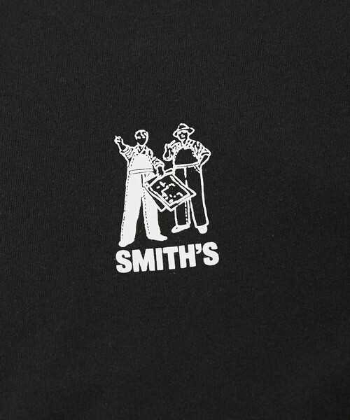 SMITH'S（スミス）の「SMITH'S（スミス）別注ロゴプリントTシャツ（WEB限定カラー）（Tシャツ/カットソー・メンズ・ホワイト/ダークグリーン/ネイビー/マスタード/ブラック・S/XL/L/M）」の14枚目の写真