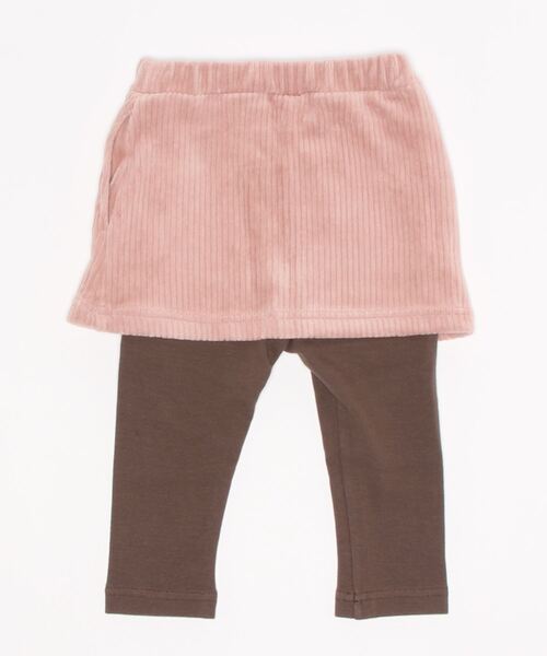 petit main（プティマイン）の「レギンスつきスカート（スカート・キッズ・キャメル/アイボリー/ライトピンク・110cm/80ｃｍ/130cm/100cm/90cm/120cm）」の10枚目の写真