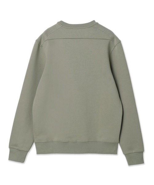 Guess（ゲス）の「Eco Logo Fleece（スウェット・メンズ・ブラック/ライトグレー/カーキ・MEDIUM/SMALL/LARGE/X-LARGE）」の12枚目の写真