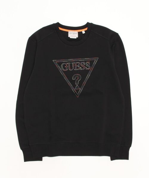 Guess（ゲス）の「Eco Logo Fleece（スウェット・メンズ・ブラック/ライトグレー/カーキ・MEDIUM/SMALL/LARGE/X-LARGE）」の13枚目の写真