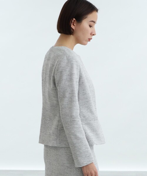 INDIVI(インディヴィ)の「◆【洗える/通勤】ツィードノーカラージャケット(ノーカラージャケット・レディース・ネイビー系3/ネイビー/ブラック系3・05/15 /34/12/19/36/13/03/38/42/40/17)」の19枚目の写真